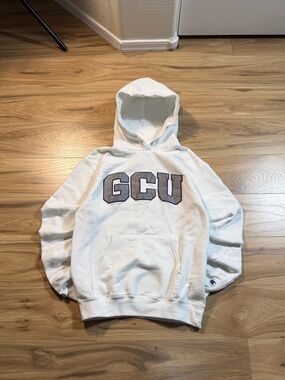 Champion GCU White Pullover Hoodie - Men's